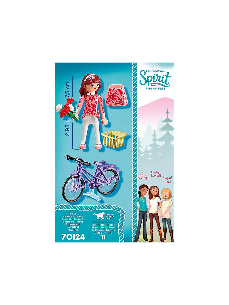 PLAYMOBIL Marivela mit Fahrrad 70124 blau PLAYMOBIL Marivela mit Fahrrad 70124 blau